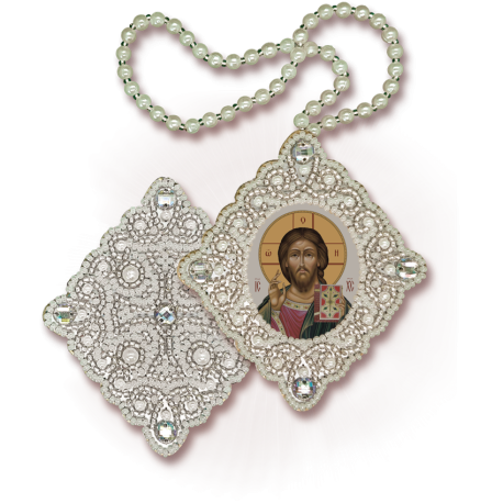 Образ Иисуса Христа Набор для вышивки бисером иконы Нова