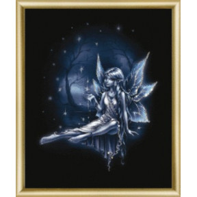 Набор для изготовления картины со стразами Чарівна Мить КС-039 Звездная фея