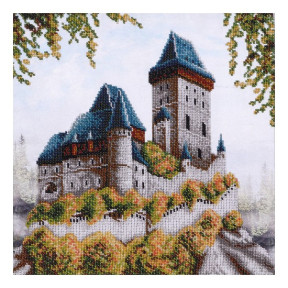 Изумрудный замок Набор для вышивания бисером ВДВ ТН-0290 фото
