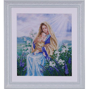 Мадонна с лилиями Набор для вышивания бисером ВДВ ТН-0539 фото