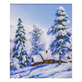 Снежная зима Набор для вышивания бисером ВДВ ТН-1278 фото