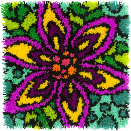 Красочный цветок Набор для ковровой техники Dimensions 72-74999