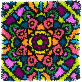 Красочная мандала Набор для ковровой техники Dimensions