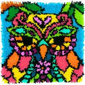 Красочная сова Набор для ковровой техники Dimensions 72-75001