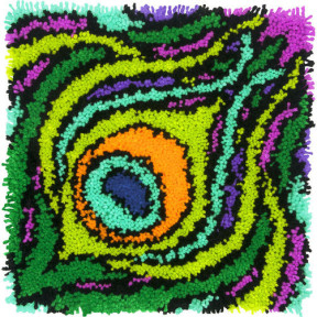 Красочное перо Набор для ковровой техники Dimensions 72-75002