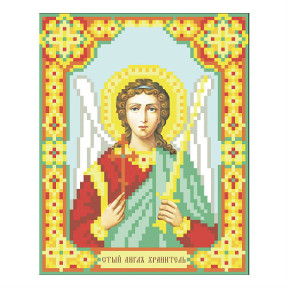 Ангел Хранитель Схема для вышивания бисером иконы ВДВ Т-0237