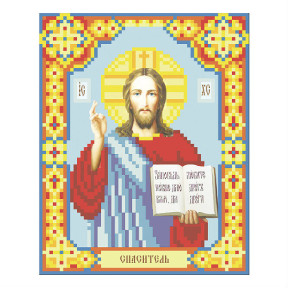Исус Христос Схема для вышивания бисером иконы VDV Т-0233