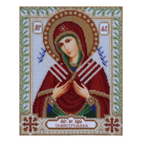 Образ Пресвятої Богородиці Пом'якшення злих сердець Схема для вишивання бісером ікони VDV Т-0386