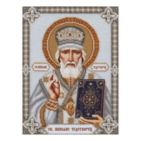 Святий Миколай Чудотворець Схема для вишивання бісером ікони VDV Т-0380