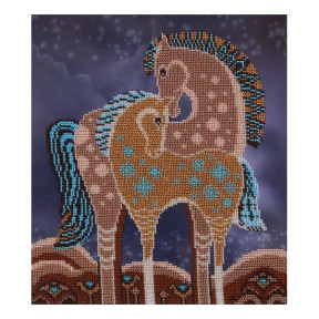 Сказочные лошади Схема для вышивания бисером ВДВ Т-0353 фото