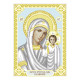 Казанская Пресвятая Богородица Схема для вышивания бисером