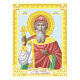 Святой Владимир Схема для вышивания бисером иконы ВДВ Т-0523