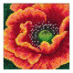 Полум'яна квітка Схема для вишивання бісером ВДВ Т-1032 фото