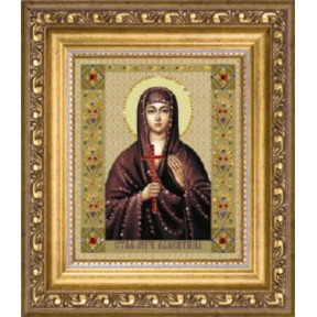 Набір для виготовлення картини зі стразами Чарівна Мить КС-078 Ікона святої мучениці Валентини