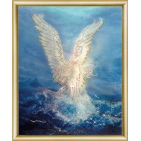 Набор для изготовления картины со стразами Чарівна Мить КС-084 Морской ангел