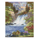 Горный водопад Набор для вышивания крестом ВДВ М-0029 фото