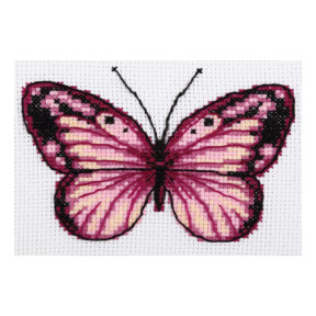Бабочка Набор для вышивания крестом ВДВ М-0214 фото