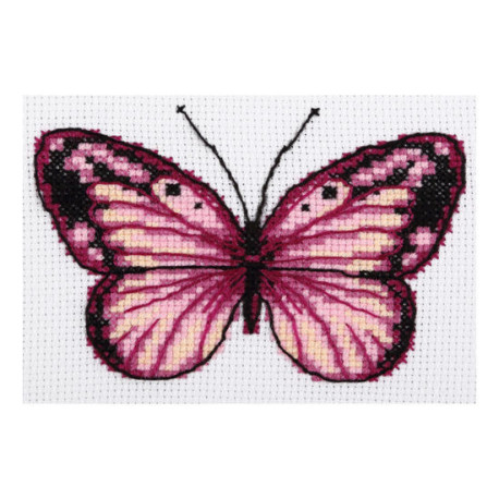 Бабочка Набор для вышивания крестом ВДВ М-0214 фото