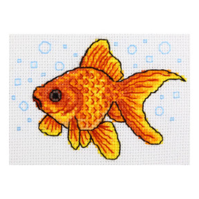Маленькая рыбка Набор для вышивания крестом ВДВ М-0222 фото