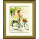 Набор для вышивания Lanarte 34805 Romantic ride on the bike фото