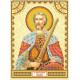 Святий Олександр Схема для вишивання бісером на натуральному художньому холсті Абрис Арт ACK-019