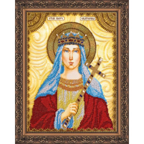 Святая Катерина Набор для вышивки бисером иконы Абрис Арт AA-023