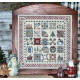 Схема для вышивки крестиком Quilt Sampler IX- Country Christmas