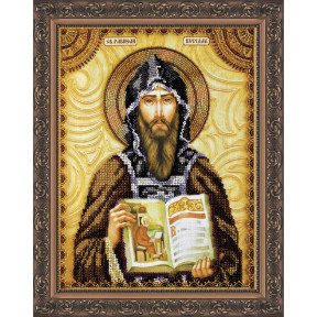 Святий Кирило Набір для вишивання бісером ікони Абріс Арт AA-033