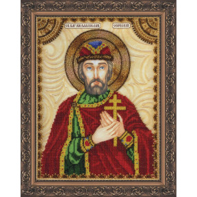 Святий Владислав Набір для вишивання бісером ікони Абріс Арт AA-087