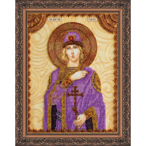Святой Глеб Набор для вышивки бисером иконы Абрис Арт AA-077