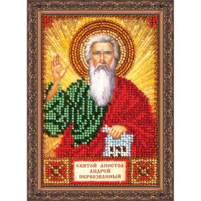 Святой Андрей Набор для вышивки бисером иконы Абрис Арт AAM-002