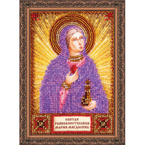 Свята Марія Набір для вишивання бісером ікони Абріс Арт AAM-014