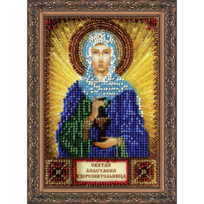 Святая Анастасия Набор для вышивки бисером иконы Абрис Арт AAM-029