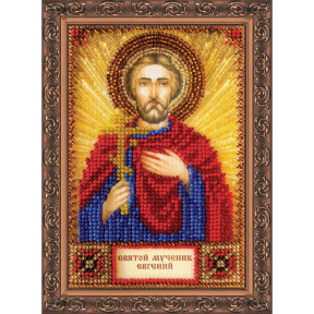 Святий Євгеній Набір для вишивання бісером ікони Абріс Арт AAM-049
