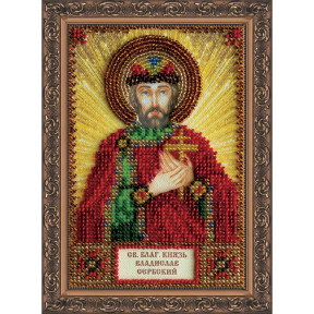 Святий Владислав Набір для вишивання бісером ікони Абрис Арт