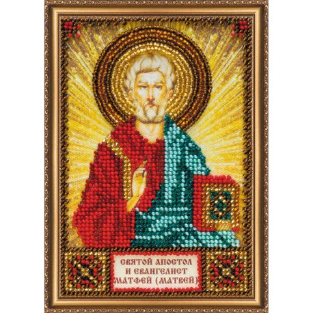 Святий Матвій (Матвій) Набір для вишивання бісером ікони Абріс