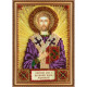 Святий Лев Набір для вишивання бісером ікони Абріс Арт AAM-119
