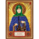 Святая Евдокия Набор для вышивки бисером иконы Абрис Арт