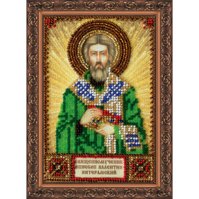 Святий Валентин Набір для вишивання бісером ікони Абрис Арт