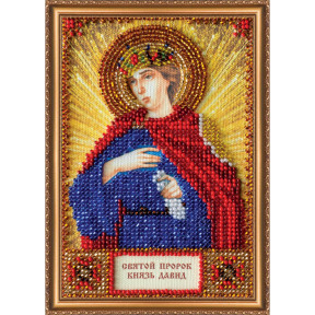 Святой Давид Набор для вышивки бисером иконы Абрис Арт AAM-098