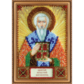 Святой Игнатий Набор для вышивки бисером иконы Абрис Арт AAM-123