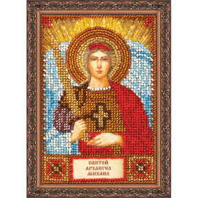 Святий Михайло Набір для вишивання бісером ікони Абріс Арт AAM-010