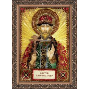 Святий Петро Набір для вишивання бісером ікони Абріс Арт