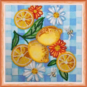Летние лимоны Набор для вышивки бисером Абрис Арт AM-119 фото