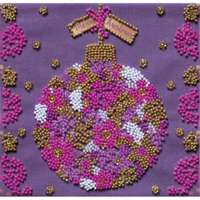 Цветочный шарик Набор для вышивки бисером Абрис Арт AM-232