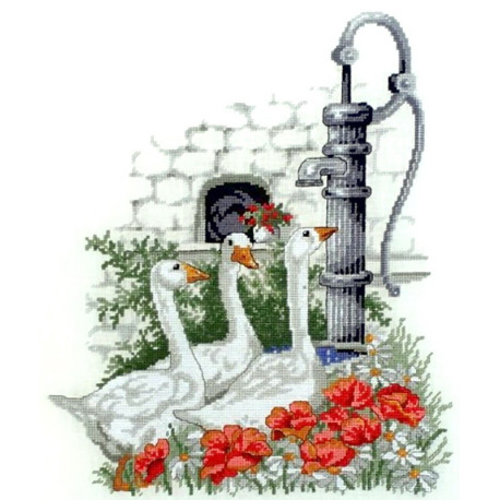 Троянди та ягоди Набір для вишивання хрестиком Classic Design 4542