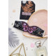 Лиловый взмах Набор для вышивки бисером украшение-браслет на натуральном художественном холсте Абрис Арт ADB-003