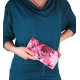 Набір для вишивки гаманця-клатч Чарівниця C-220 Рожеві квіти