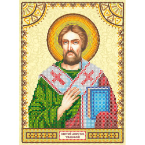 Святой Тимофей Схема для вышивки бисером иконы Абрис Арт