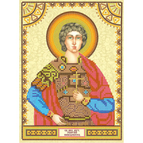 Святий Георгій Схема для вишивки бісером ікони Абріс Арт